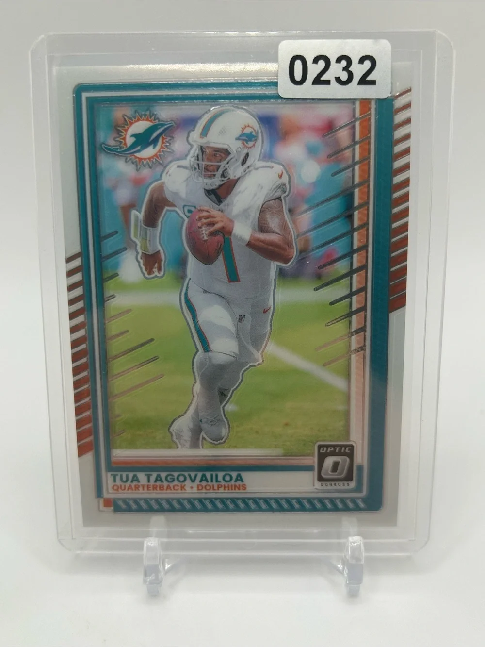 Tua Tagovailoa Miami Dolphins Football Trading Card 🏈